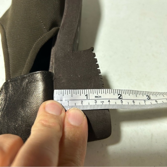 Donald J. Pliner Womens Pull On Block Heels Size 6.5 Brown - Picture 7 of 8